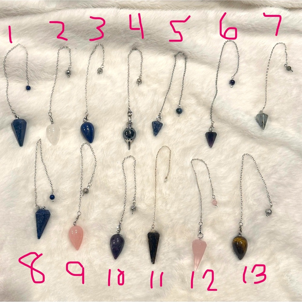Pendulums! 1/$15, 2/$25, 3/$30. Bundle the ones you like!
